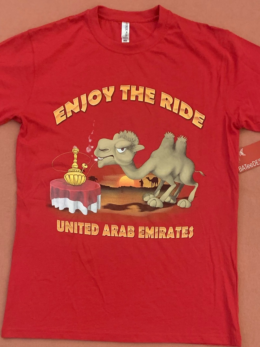 BATee DESIGN SS Camel Tee